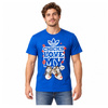 Koszulka Bawełniana Z Krótkim Rękawem Niebieska T-Shirt Original Chicks
