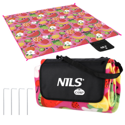 Koc Piknikowy Plażowy Wodoodporny Turystyczny Mata Z Izolacją 200x200 cm