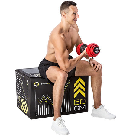 Zestaw Hantle Sztangielki Sztanga 2x15 kg HMS