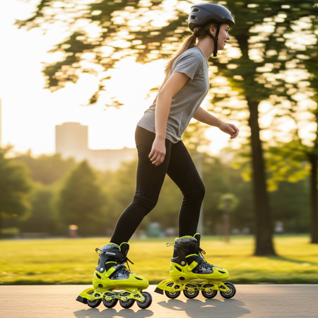 Łyżworolki Rolki Regulowane Rekreacyjne Kauczukowe Dla Dziecka NILS