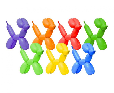 Balony Rurki Do Modelowania Skręcania Kolorowe Dla Animatora 100 szt. GEMAR