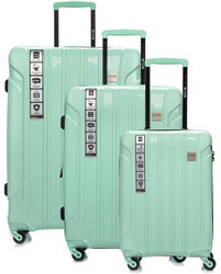 Swissbags+ Zestaw 3 Walizek Na Kółkach Kabinowa Średnia Duża