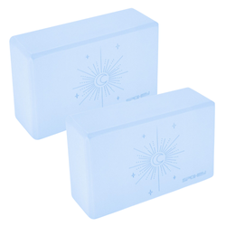 Kostka Do Jogi Blok Klocek Piankowy Do Rozciągania Ćwiczeń Pilates 2 szt.