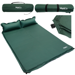 MERKAN Mata Samopompująca Dwuosobowa Z Poduszką