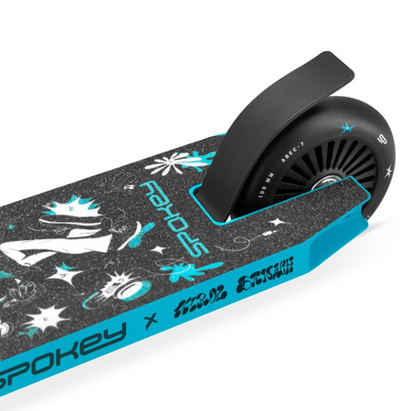 SPOKEY Hulajnoga Wyczynowa Stunt Freestyle Do Trików Młodzieżowa Kółka 100 mm