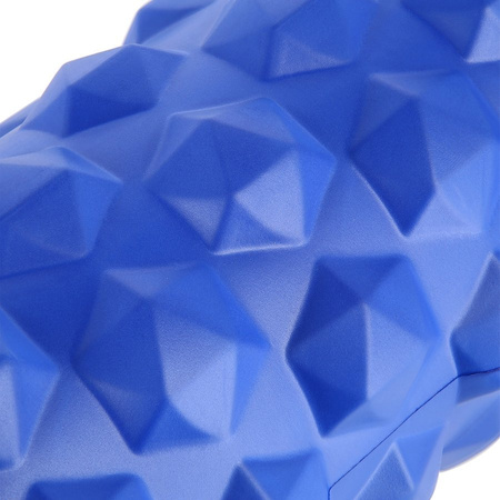 Wałek Roller Do Masażu Ćwiczeń Z Wypustkami 31,5 cm Do Rehabilitacji HMS