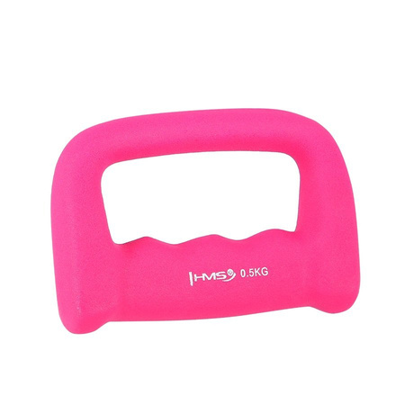 HMS Kastety Ciężarki Żeliwne Pokryte Neoprenem 2x0,5 kg