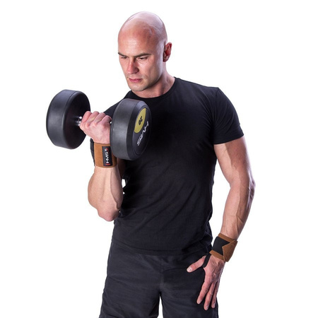 HMS Stabilizatory Na Nadgarstki Ściągacze SKÓRZANE