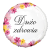 Balon Foliowy Dekoracyjny Imprezowy Na Urodziny Dużo Zdrowia GODAN 18"