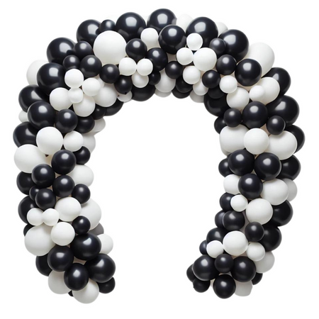 GEMAR Białe Klasyczne Pastelowe Balony Makaroniki 13 cm - 100 szt.