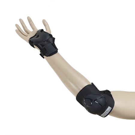 Kask Rowerowy Regulowany Z Daszkiem Wentylowany Na Rolki Rower + Ochraniacze