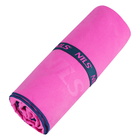 NILS Duży Ręcznik Szybkoschnący Z Mikrofibry Plażowy 200x90 cm + Zawieszka