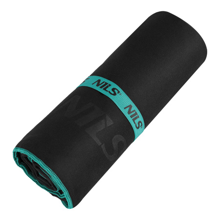 NILS Duży Ręcznik Szybkoschnący Z Mikrofibry Plażowy 200x90 cm + Zawieszka