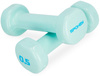 Zestaw Hantle Winylowe Ciężarki Do Ćwiczeń Fitness Treningu 2x0,5 kg SPOKEY