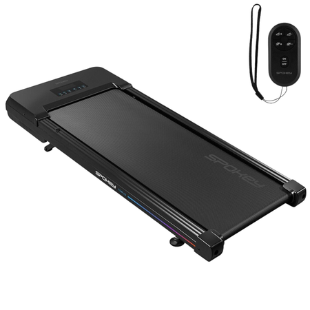 Bieżnia Elektryczna Domowa Do Ćwiczeń Cardio 6 km/h Do 100 kg SPOKEY
