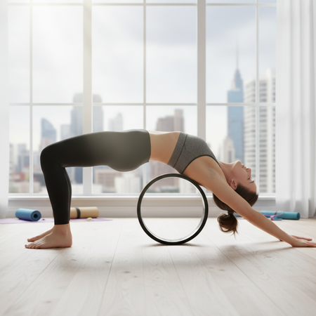 Koło Do Jogi Ćwiczeń Fitness Pojedyncze Treningowe Rozciągające SPOKEY