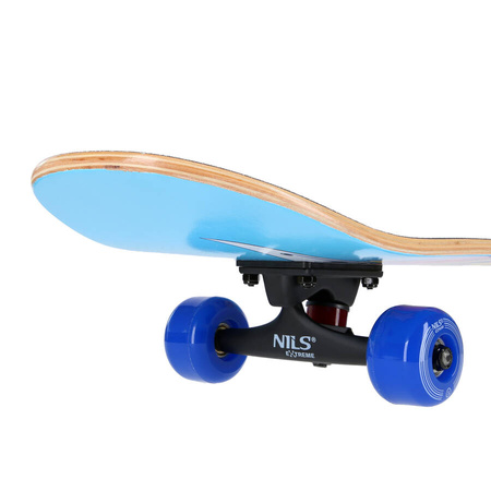 Deskorolka Klasyczna Drewniana Deska Skateboard Dla Początkujących NILS