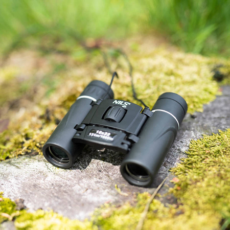 Lornetka Turystyczna Survivalowa Myśliwska Zoom x10 Nils Camp + Etui