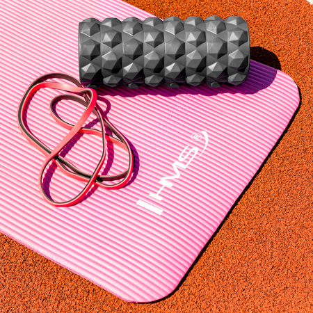 Wałek Roller Do Ćwiczeń Fitness Z Wypustkami Crossfit Masażu Mięśni HMS