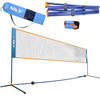 NILS Zestaw Siatka + Stelaż Do Gry Rekreacyjnej W Badmintona 400 cm