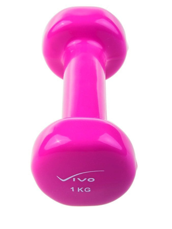 VIVO Hantla Hantelka Ciężarek Pokryty Winylem 1 kg