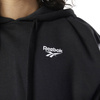 Bluza Z Kapturem Oversize Szeroki Rękaw Damska Bawełniana Czarna REEBOK