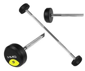 Sztanga Gryf Prosty Stały Z Obciążeniem Do Ćwiczeń Treningu Siłowego 25 kg