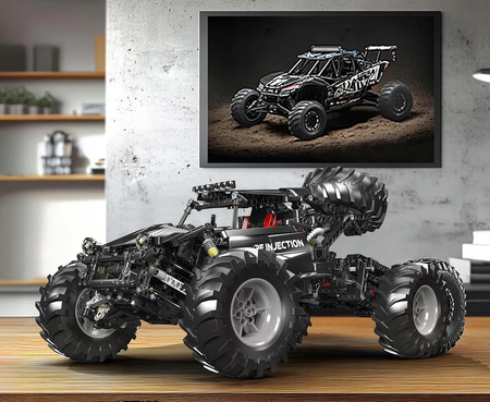 Zestaw Klocki Konstrukcyjne Samochód Terenowy Buggy 1016 Elementów MOULD KING