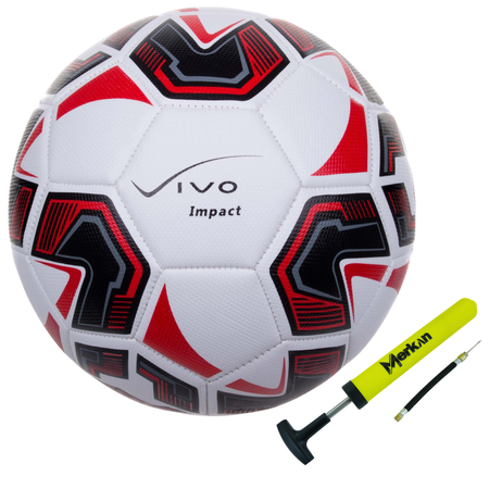 Piłka Nożna Do Nogi Treningowa Szyta Rozmiar 5 + Pompka Do Piłek