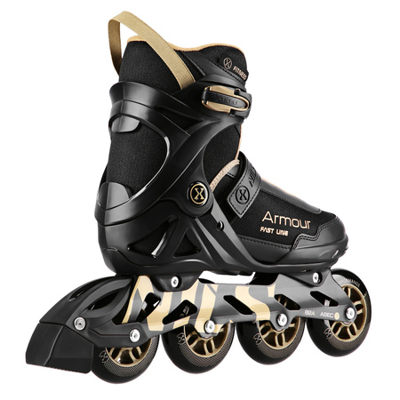 Rolki Rekreacyjne Łyżworolki Kauczukowe Kółka Dla Dorosłych Nils Extreme