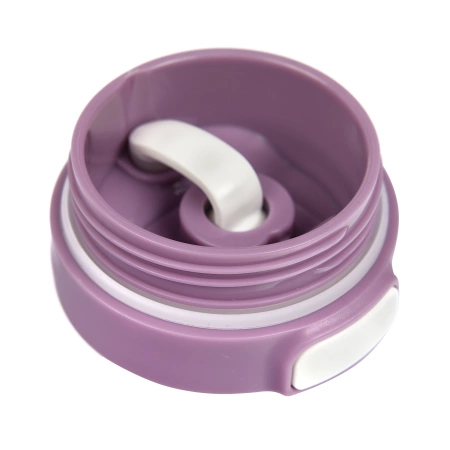 Kubek Termiczny Termos Turystyczny Stalowy Z Blokadą 540 ml Różowy