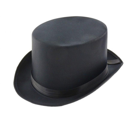 Kapelusz Cylinder Elegancki Przebranie Magik Iluzjonista Na Bal Karnawał