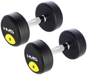 HMS Zestaw Hantle Ciężarki Do Ćwiczeń 2x9 kg
