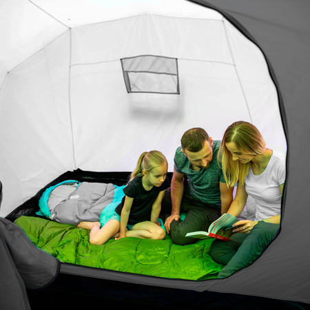 Namiot Kempingowy Turystyczny 6 Osobowy Wodoodporny Filtr UV + Pokrowiec