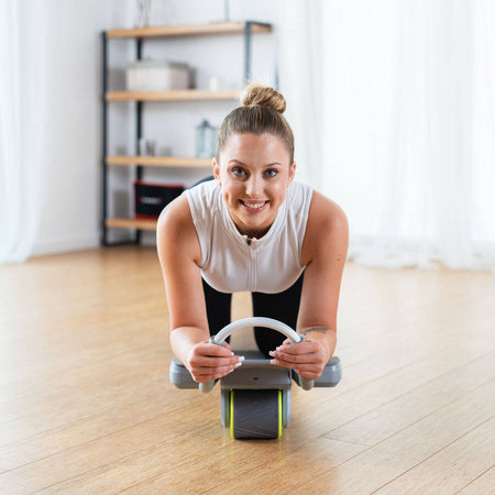 HMS Automatyczne Koło Do Ćwiczeń Fitness Mięśni Brzucha Z Wyświetlaczem