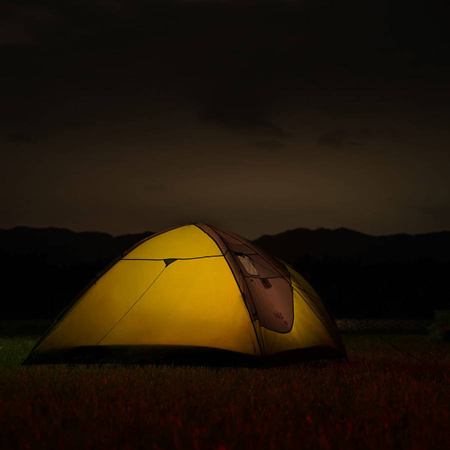 NILS Duży Namiot Turystyczny Czteroosobowy Wodoodporny