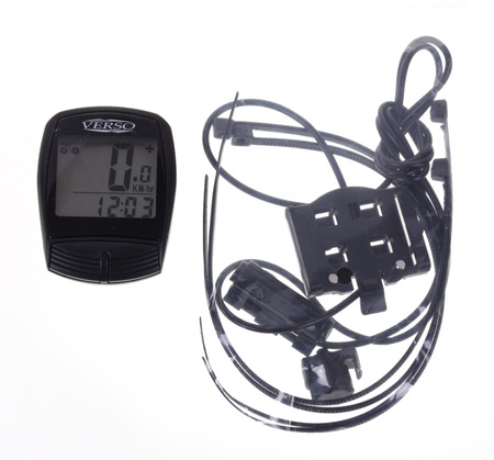 VERSO Licznik Rowerowy Przewodowy Prędkościomierz Komputerek Wodoodporny