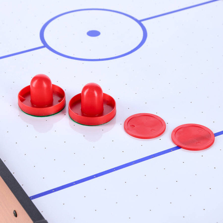 Stół Do Cymbergaja Air Hockey + 2 Krążki Gra Zręcznościowa Dla Dzieci NILS