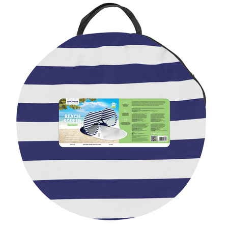 Namiot Parawan Plażowy Samorozkładany Filtr UV SPOKEY