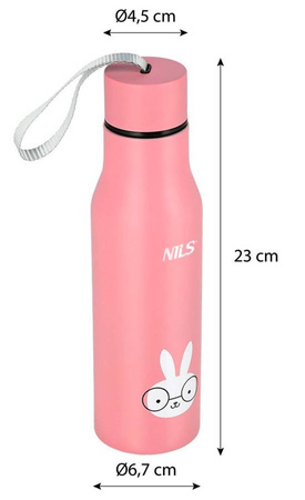 Kubek Termiczny Termos Turystyczny Stalowy Butelka Na Kawę Herbatę 500 ml