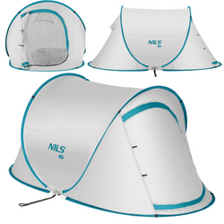 NILS Namiot Samorozkładający Kempingowy Wodoodporny + Filtr UV
