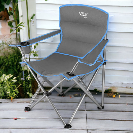 NILS Krzesło Wędkarskie Ogrodowe Turystyczne W Pokrowcu