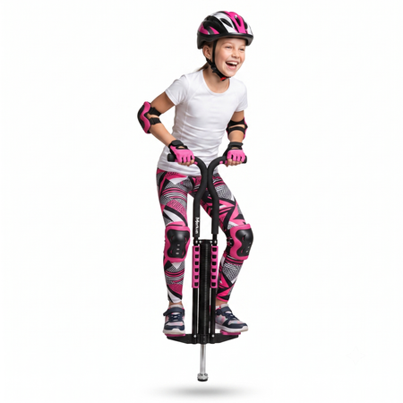 Pogo Skoczek Do Skakania Drążek JUMP STICK Dla Dziecka Zabawka Do 70 kg MERKAN