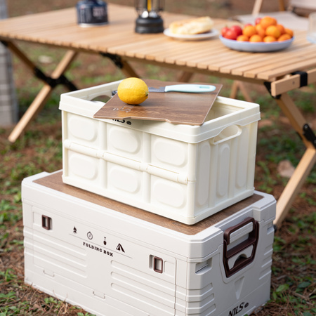 Skrzynia Pojemnik Do Przechowywania Transportowa Modułowa Kempingowa 2w1