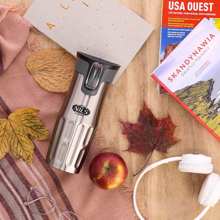 NILS Kubek Termiczny Termos Turystyczny 420 ml