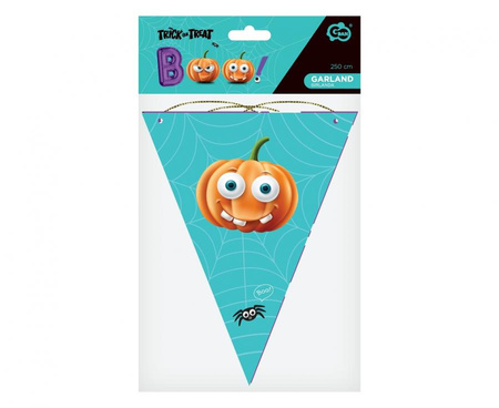 Girlanda Na Halloween Baner Papierowy Ozdobna Dekoracja 250 cm GODAN