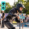 Kask Rowerowy Regulowany Na Hulajnogę Full Face Szczękowy Odpinany METEOR