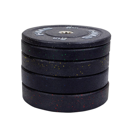 HMS Talerz Olimpijski Na Gryf Sztangę Gumowany Do Treningu Siłowego 20 kg