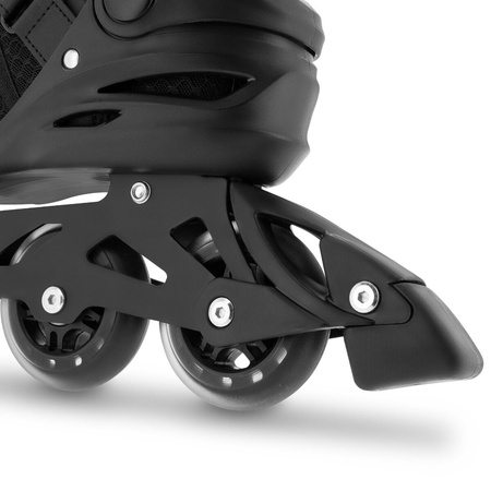 Rolki Regulowane Dla Dorosłych Rekreacyjne Kauczukowe Kółka ABEC-9 SPOKEY