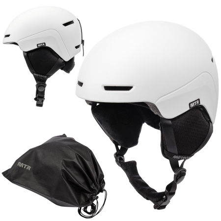 Kask Zimowy Narciarski Snowboardowy Z Wentylacją METEOR